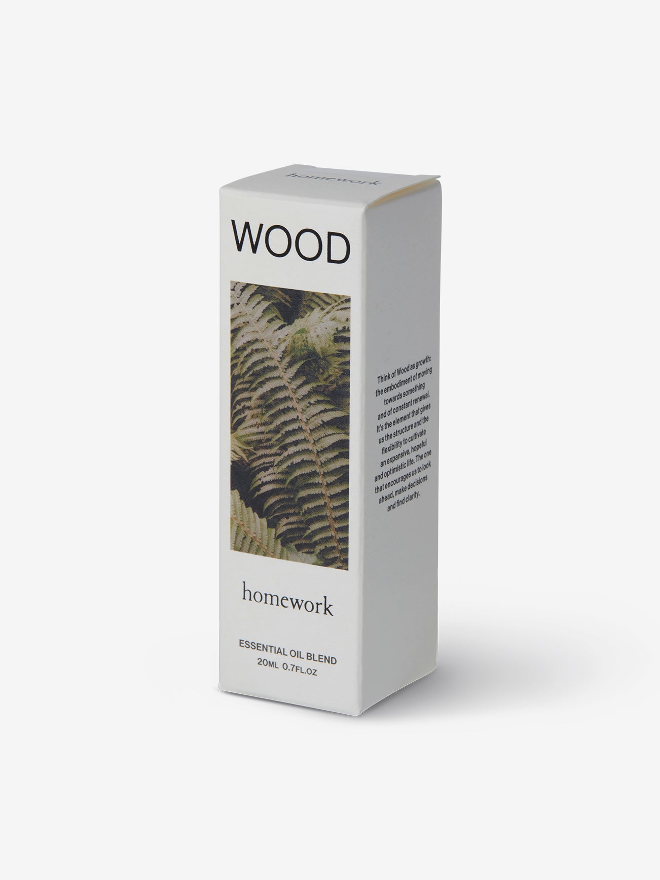 Homework Essential Oil Blend - Wood Scent for Focus & Study | Aromatherapy for Concentration & Relaxation in Home Office or Study Room