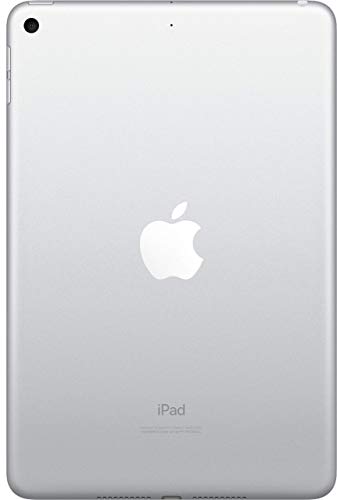 Apple iPad Mini 5th Gen 256GB Wi-Fi Silver (Renewed) - Portable Tablet for Work, Travel & Entertainment | Fast A12 Bionic Chip, Retina Display, iOS Compatibility