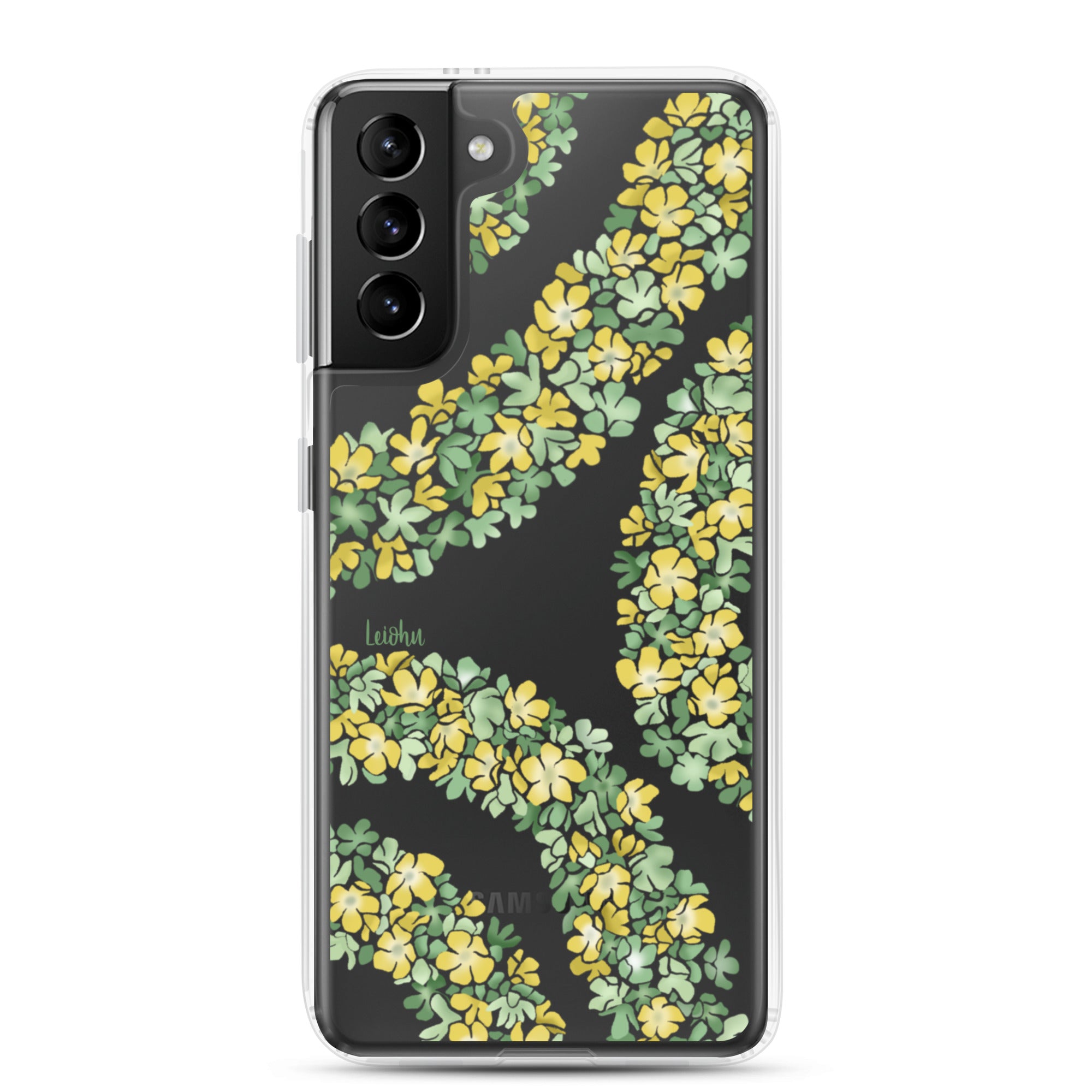 Double Pakalana Clear Case for Samsung Galaxy - Slim Protective Phone Cover for Everyday Use & Travel