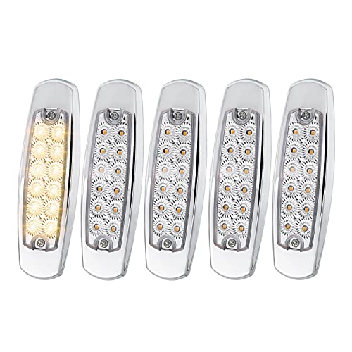 Clear/Amber Pack of 5