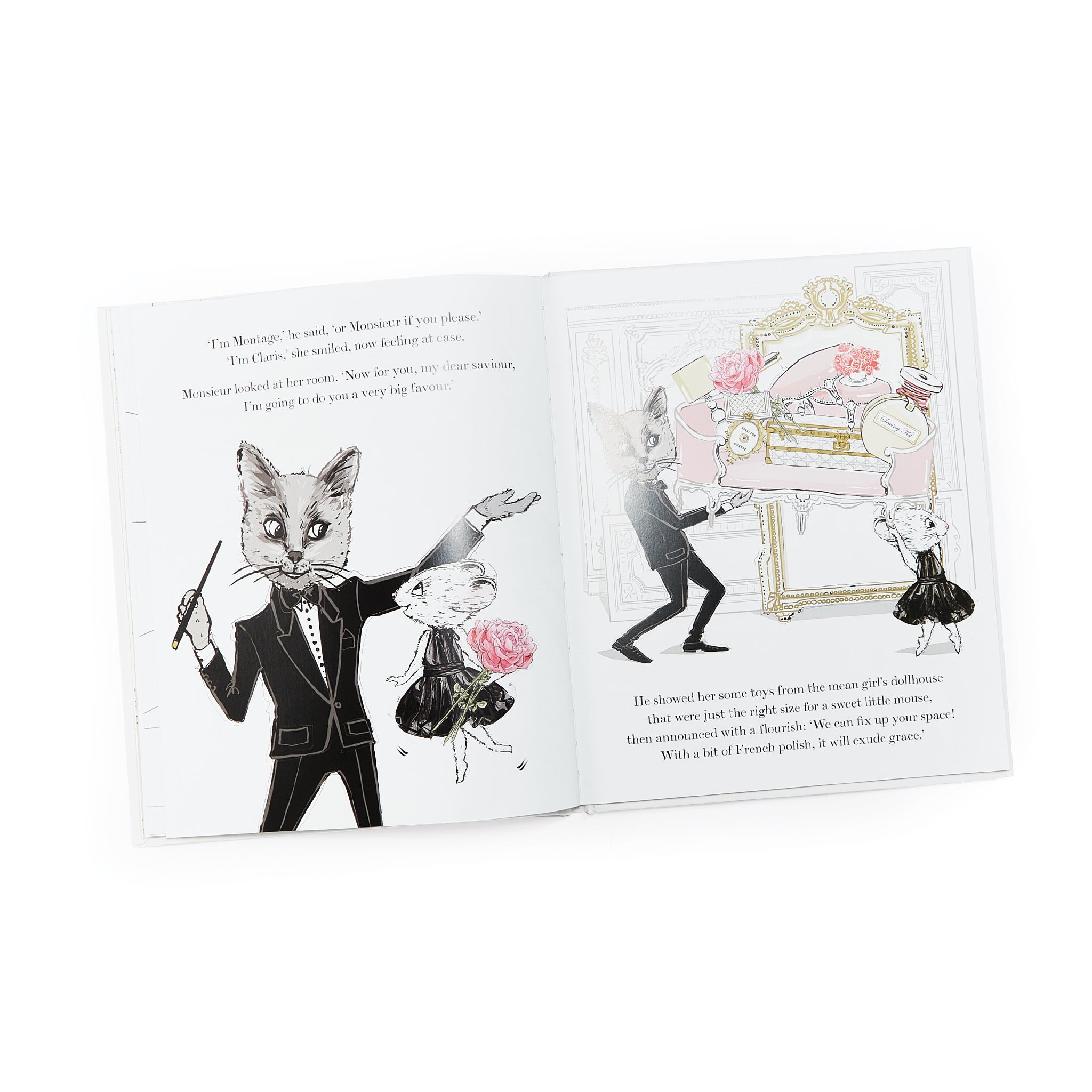 Claris The Mouse: The Chicest Mouse in Paris Hardcover Book - Perfect for Kids' Bedtime Stories & Paris-Themed Gifts