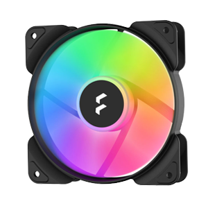 Fractal Aspect 120MM RGB PC Cooling Fan - High Performance LED Case Fan for Gaming PC, Desktop Computer, and Workstation Builds - Perfect for Enhanced Airflow and Aesthetic Lighting in Home Office or Gaming Setup