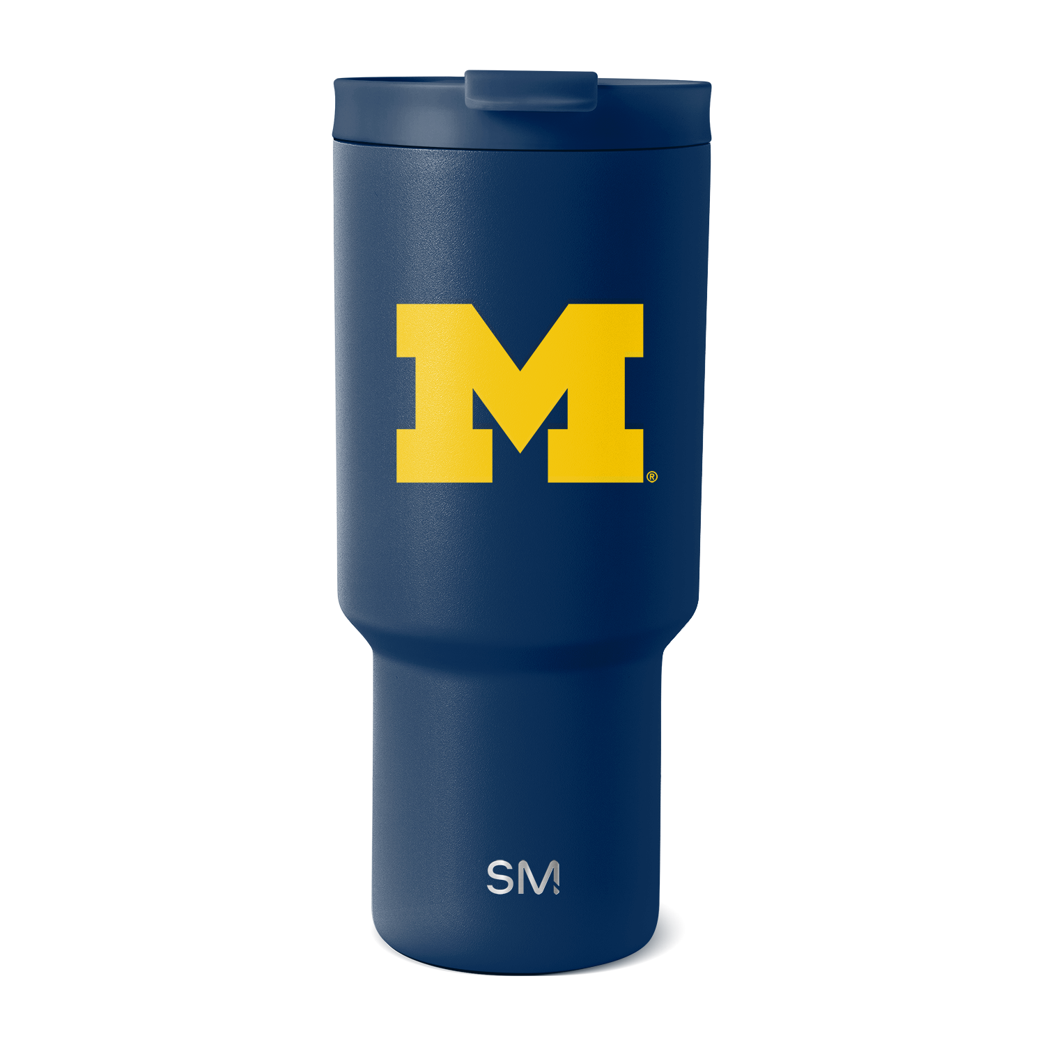 Collegiate Trek Tumbler - 20oz Insulated Stainless Steel Water Bottle with Straw Lid & Carabiner Clip | Leakproof Travel Mug for Hiking, Camping & College Campus Life