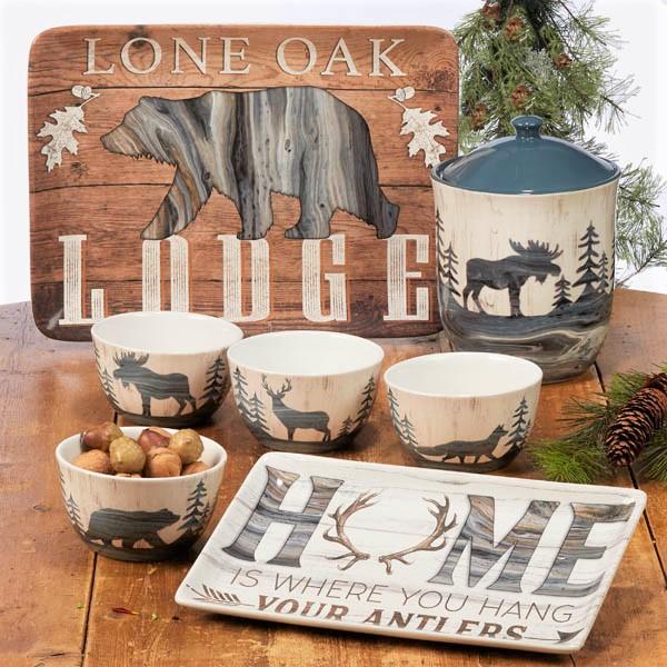 Premium Lone Oak Lodge Kitchenware Set - Durable Cookware & Utensils for Home Cooking, Camping & Outdoor Adventures