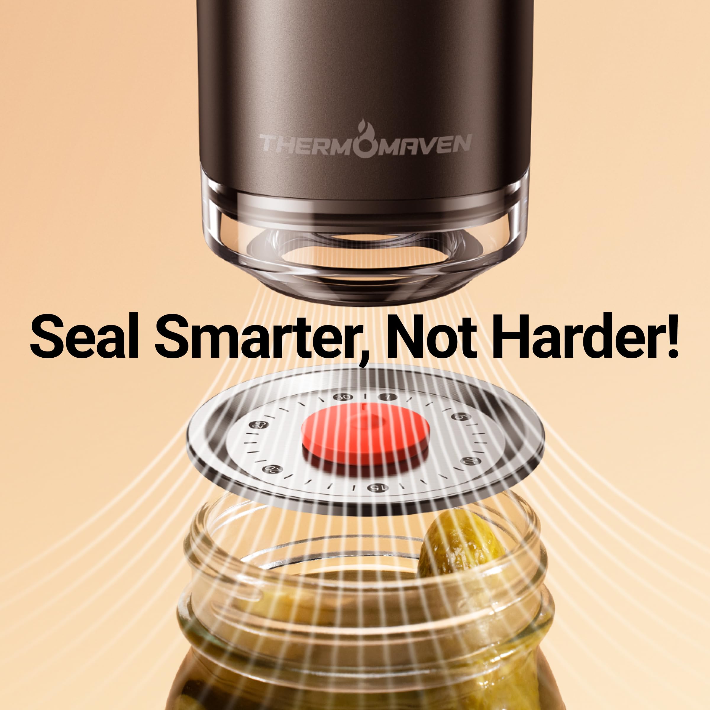 JV03 Mason Jar Vacuum Sealer Lids - 24 Pack (12 Regular & 12 Wide Mouth) for Food Preservation | Compatible with JV03 Model | Enhanced Airtight Seal with Date Tracker & Leak Indicator | Perfect for Meal Prep, Canning, Sous Vide & Long-Term Food Storage