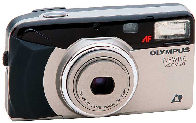 Olympus Newpic Zoom 90 APS Film Camera - Vintage 35mm Point & Shoot Camera with 3x Zoom Lens for Travel, Street Photography & Retro Enthusiasts