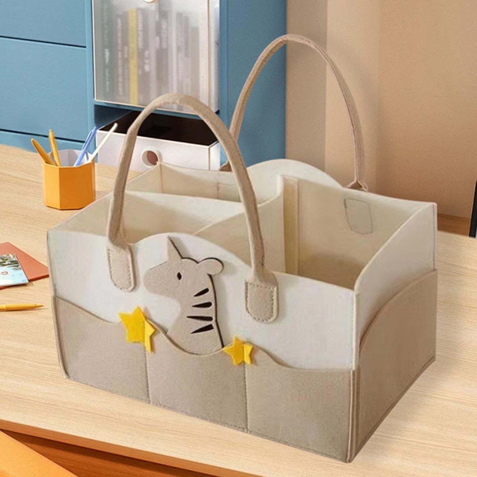 **Large Multifunctional Diaper Bag for Moms - Spacious Travel-Ready Baby Tote with Multiple Compartments & Pockets | Perfect for Daycare, Travel, and On-the-Go Parenting**