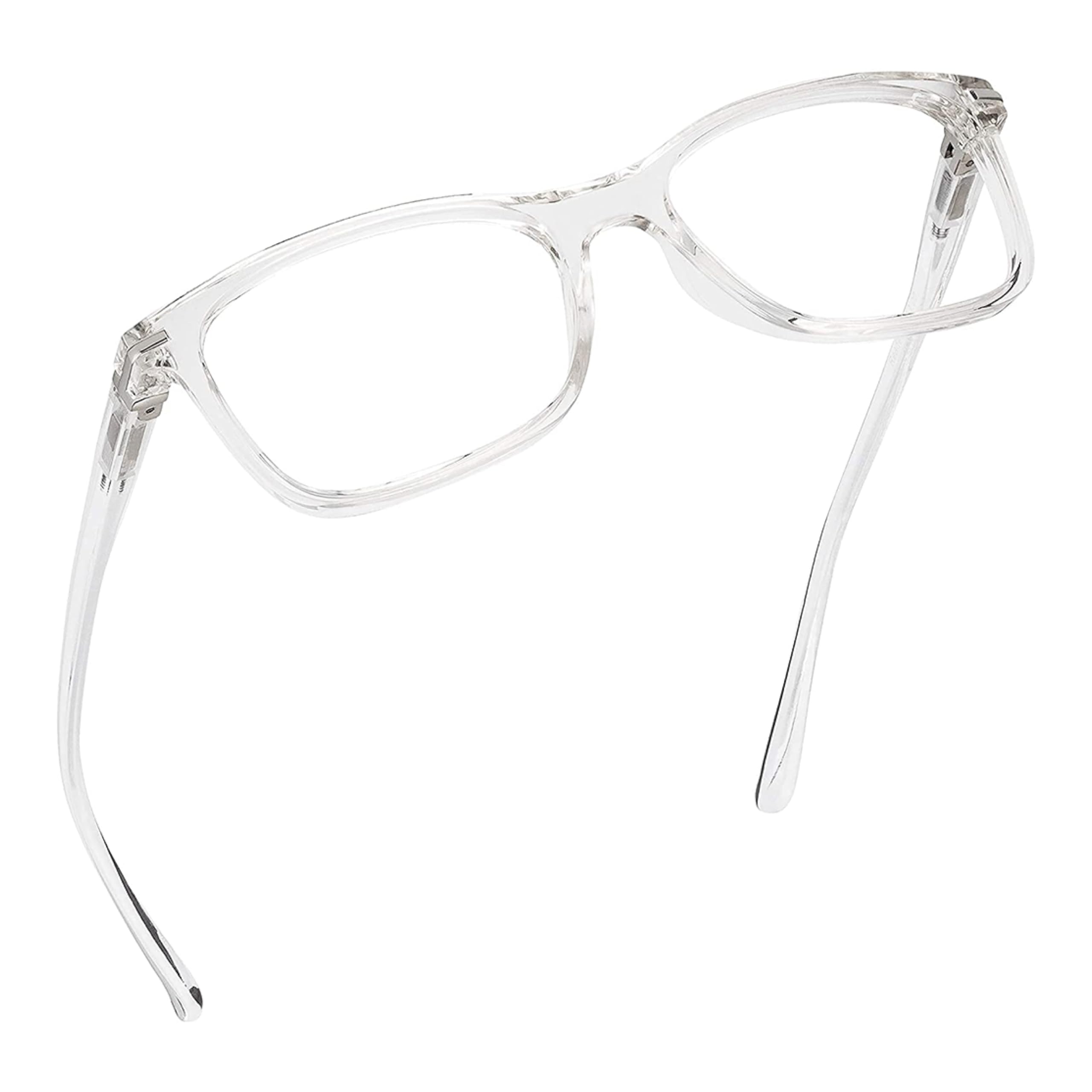 Readerest Blue Light Blocking Reading Glasses - Clear Lens 3.50 Magnification | Anti-Glare Computer Eyewear for Eye Strain Relief & UV Protection | Stylish Unisex Design for Office, Gaming & Digital Screen Use