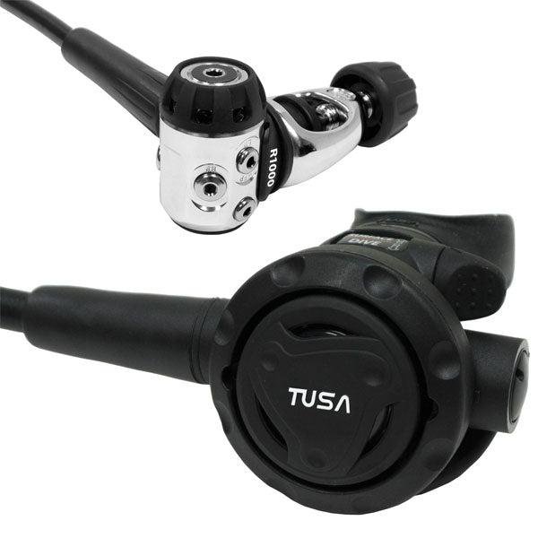 TUSA RS1001 Scuba Diving Regulator - Premium First Stage & Second Stage for Professional Divers | Perfect for Ocean Exploration, Spearfishing & Underwater Photography