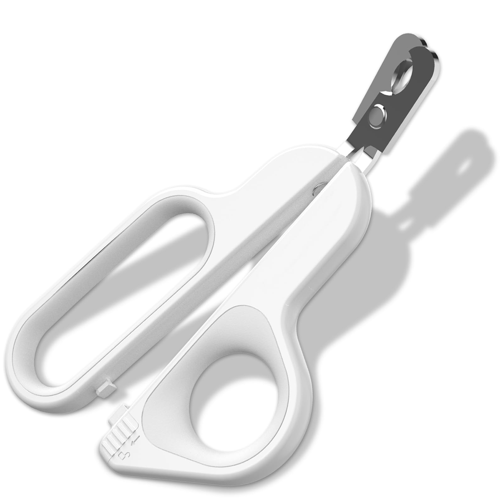 Premium Stainless Steel Pet Nail Clippers for Small Dogs, Cats & Rabbits - Sharp Blades with Safety Lock to Prevent Overcutting | Perfect for Home Grooming & Professional Pet Care