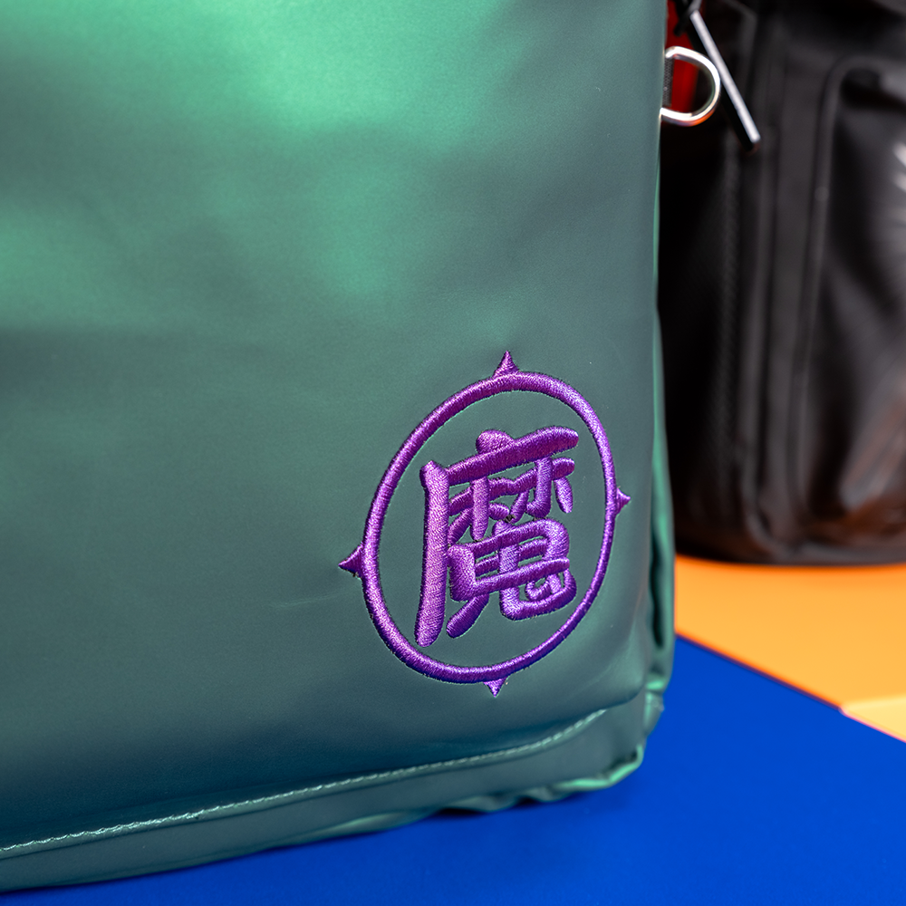 Victor x Dragon Ball Z Backpack BR5039DBZ - Anime School Bag for Men & Women, Deep Teal Color - Perfect for School, Travel, Gym & Anime Conventions