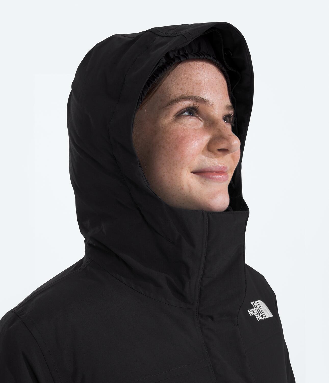 Arctic Parka Winter Coat for Girls - NF0A8A30 | Warm Waterproof Hooded Jacket for Cold Weather, Snow Play & Outdoor Activities