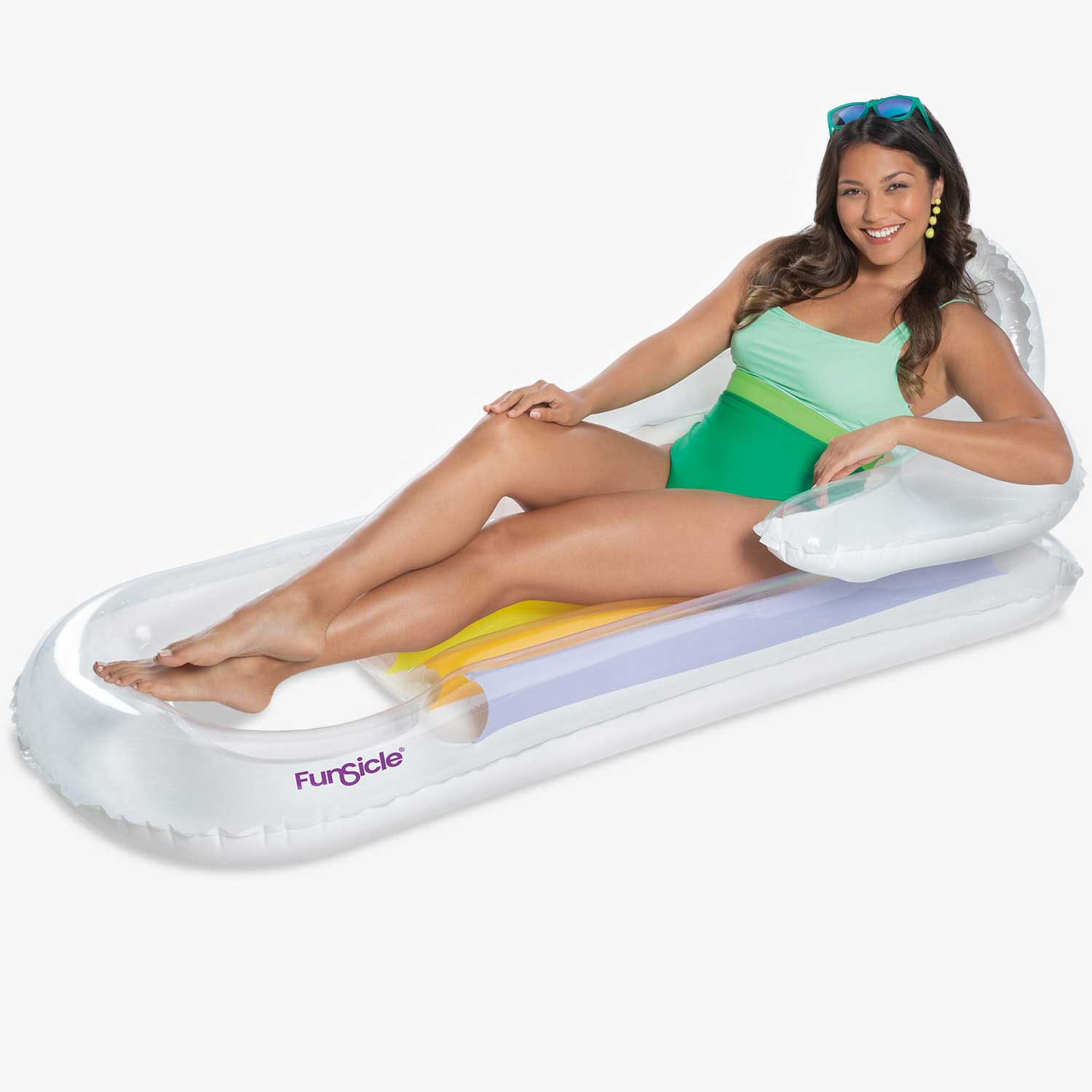 Funsicle Relaxing Lounge Chair - Premium Outdoor Patio Furniture for Backyard, Poolside & Beach - Comfortable Sunbathing & Lounging