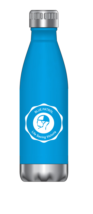 Premium Blue Patrol Stainless Steel Water Bottle - 32oz Insulated, Leak-Proof & BPA-Free - Perfect for Hiking, Gym & Outdoor Adventures