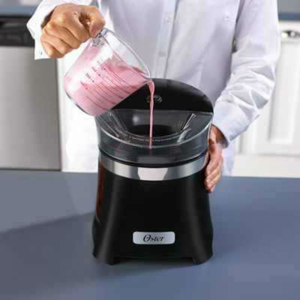 Oster Ice Cream Maker Machine for Homemade Frozen Yogurt & Sorbet - Perfect for Parties, Desserts & Family Treats