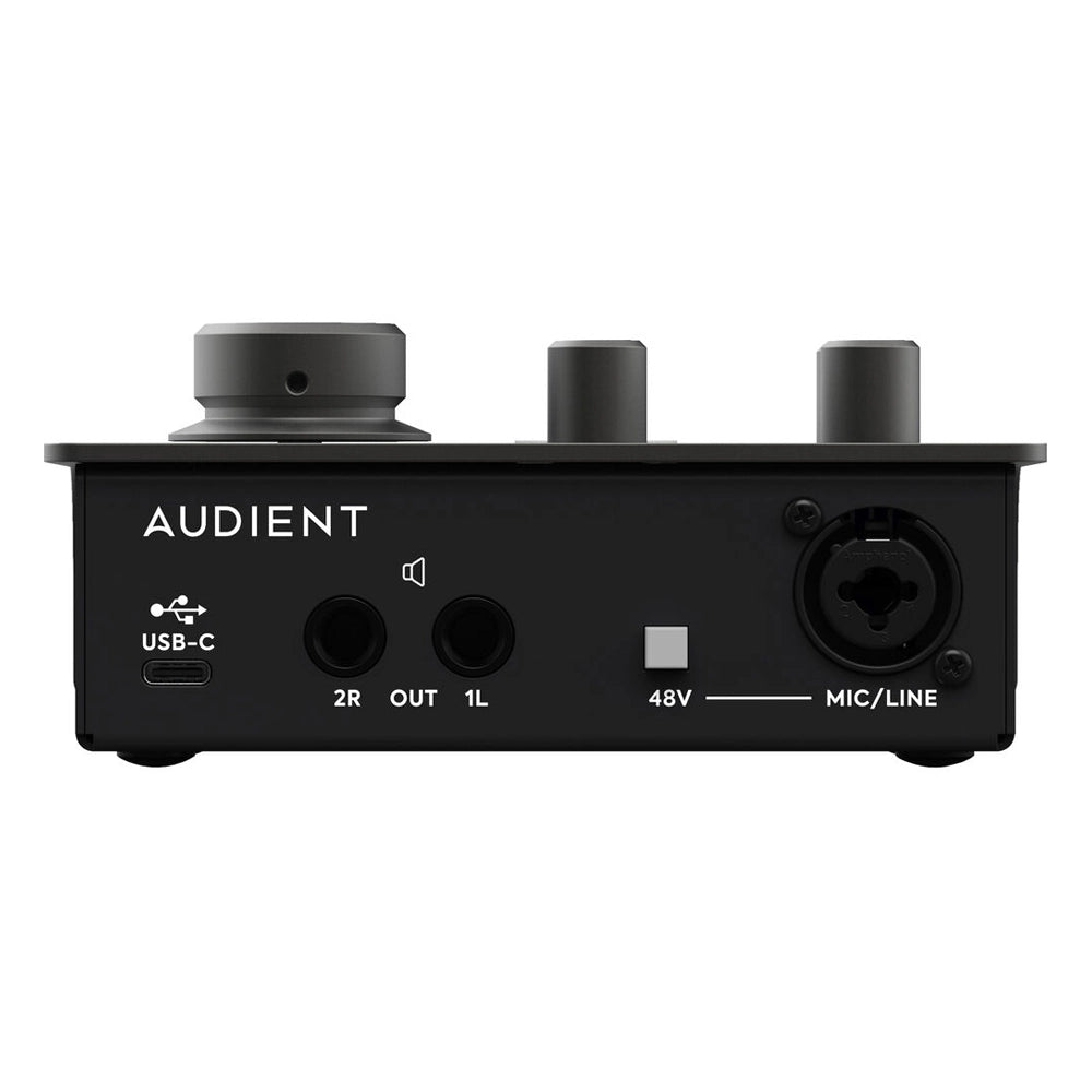 Audient ID4 MkII USB-C Audio Interface - Professional Studio Recording & Podcasting Equipment for Home & Mobile Use