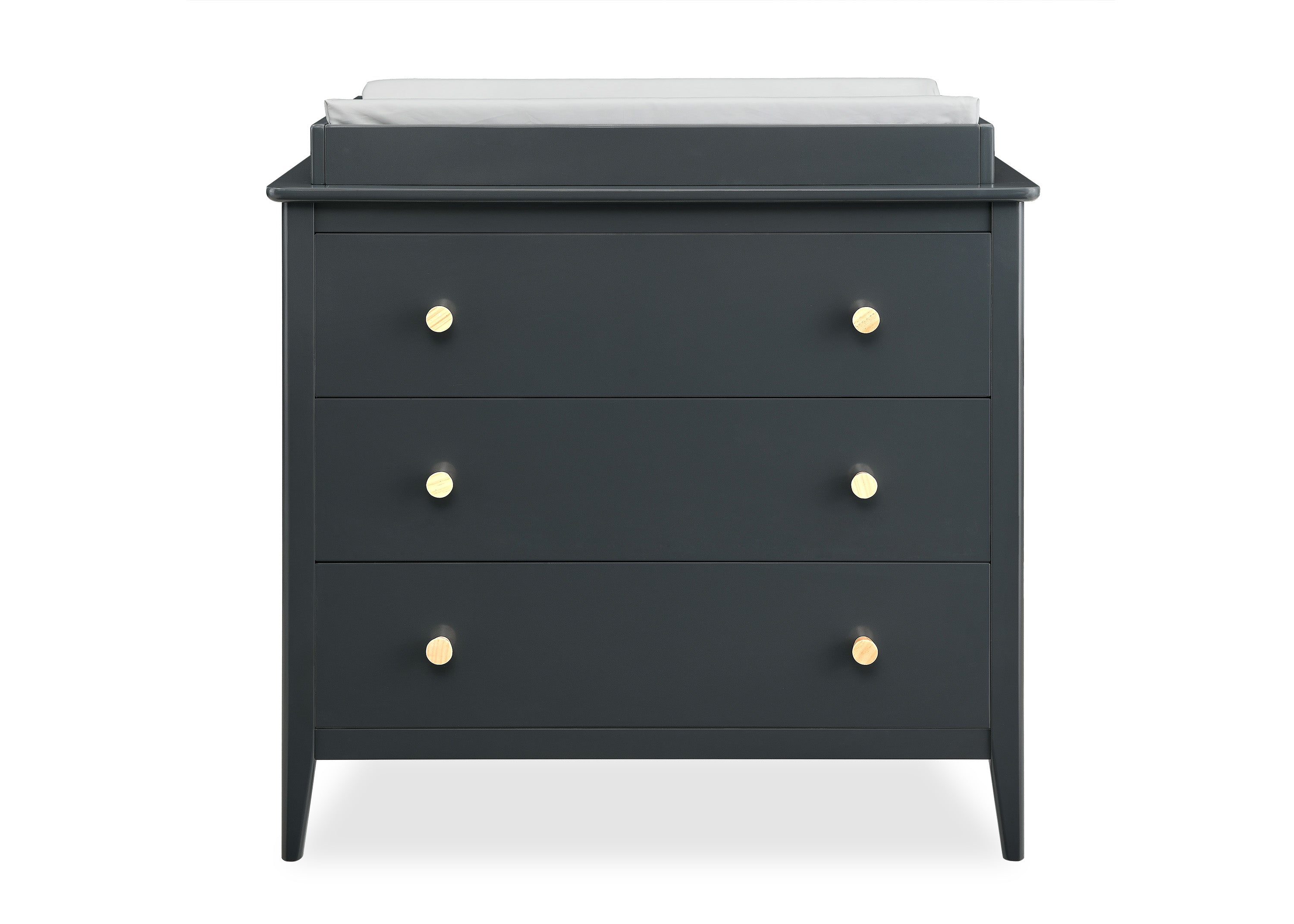 Casey 3 Drawer Dresser - Modern Wooden Chest of Drawers for Bedroom Storage | Perfect for Clothes, Linens & Home Organization