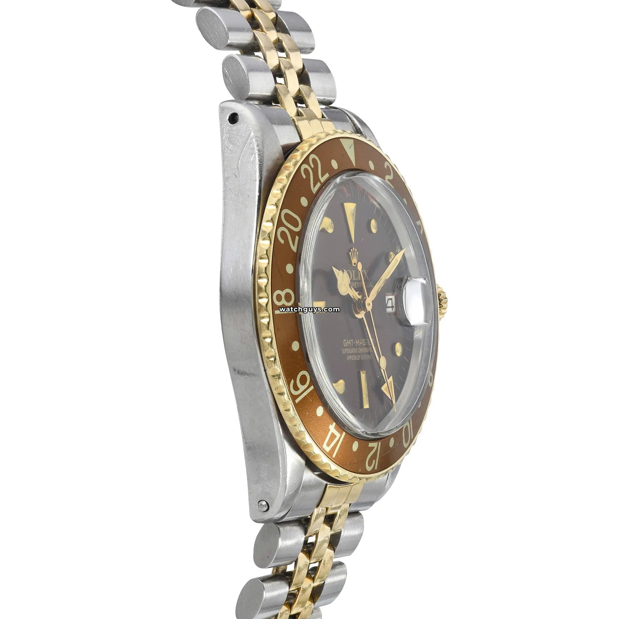 Vintage Rolex GMT Master 1675 Root Beer Watch - Luxury Swiss Automatic Men's Timepiece - Perfect for Collectors, Travelers & Business Professionals