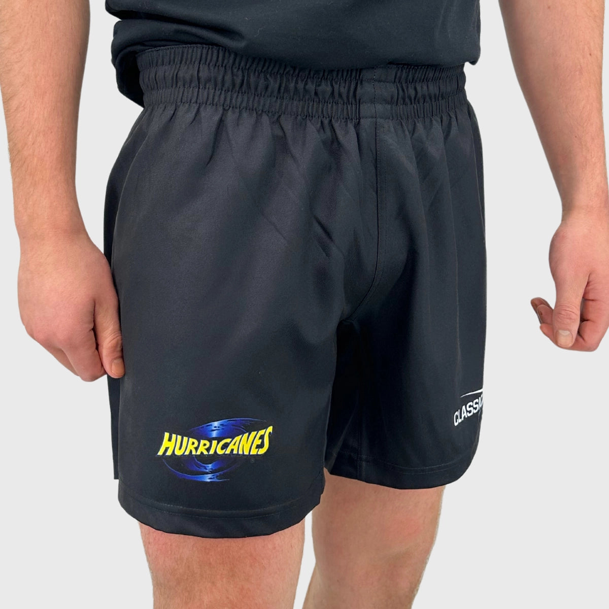 Classic Hurricanes Super Rugby Onfield Shorts - Men's Breathable Quick-Dry Sports Shorts for Rugby Training & Matches - Perfect for Rugby Players and Fans