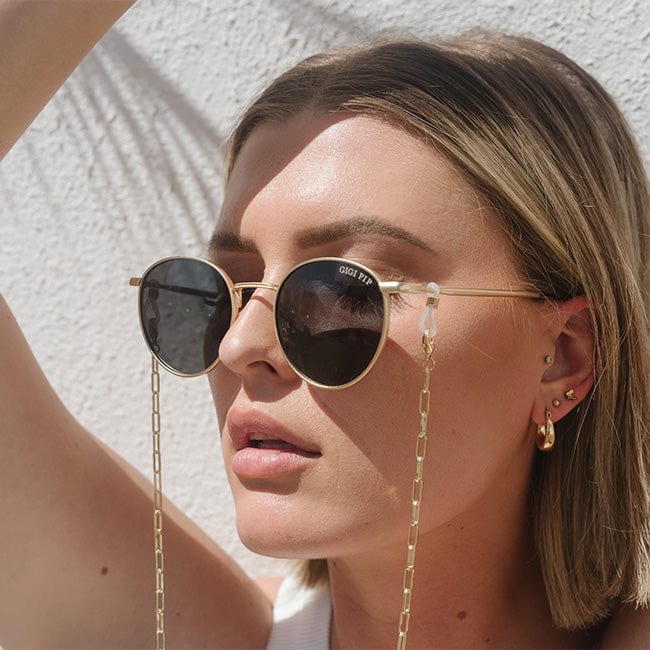 Mini Paperclip Sunglasses Chain Strap - Trendy Eyewear Accessory for Women & Men - Perfect for Reading Glasses, Sunglasses & Eyewear Retention - Great for Outdoor Activities, Beach & Travel