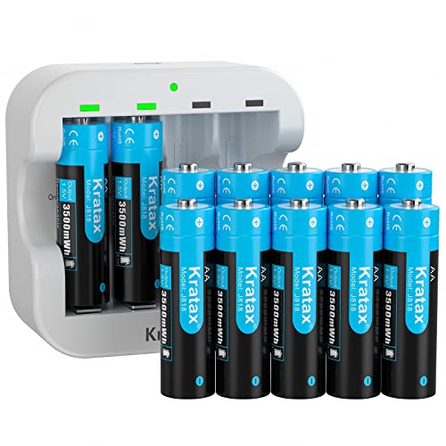 Charger With 12 Aa Batteries