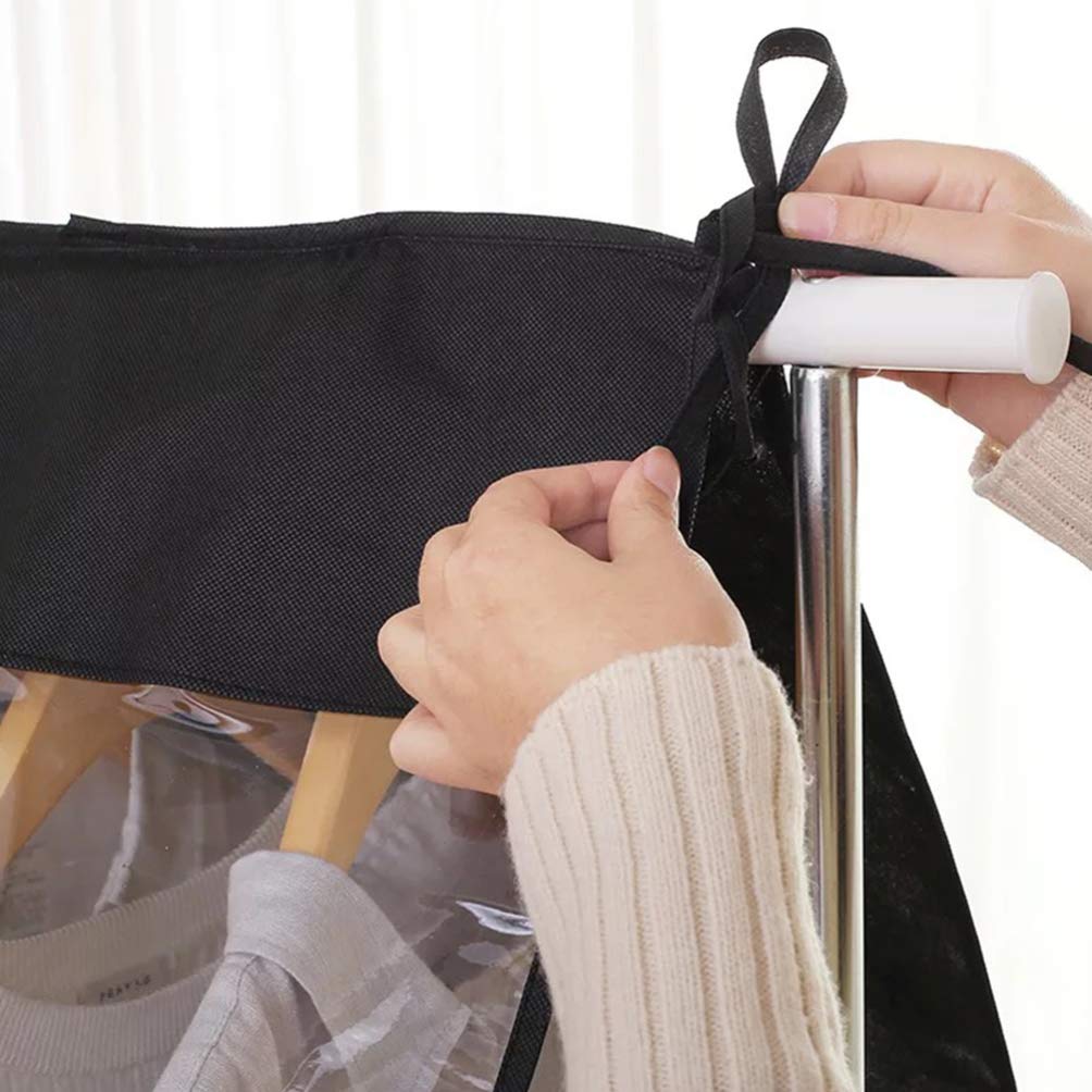 iFundom Clear Hanging Garment Bags for Clothes Storage - 43.7