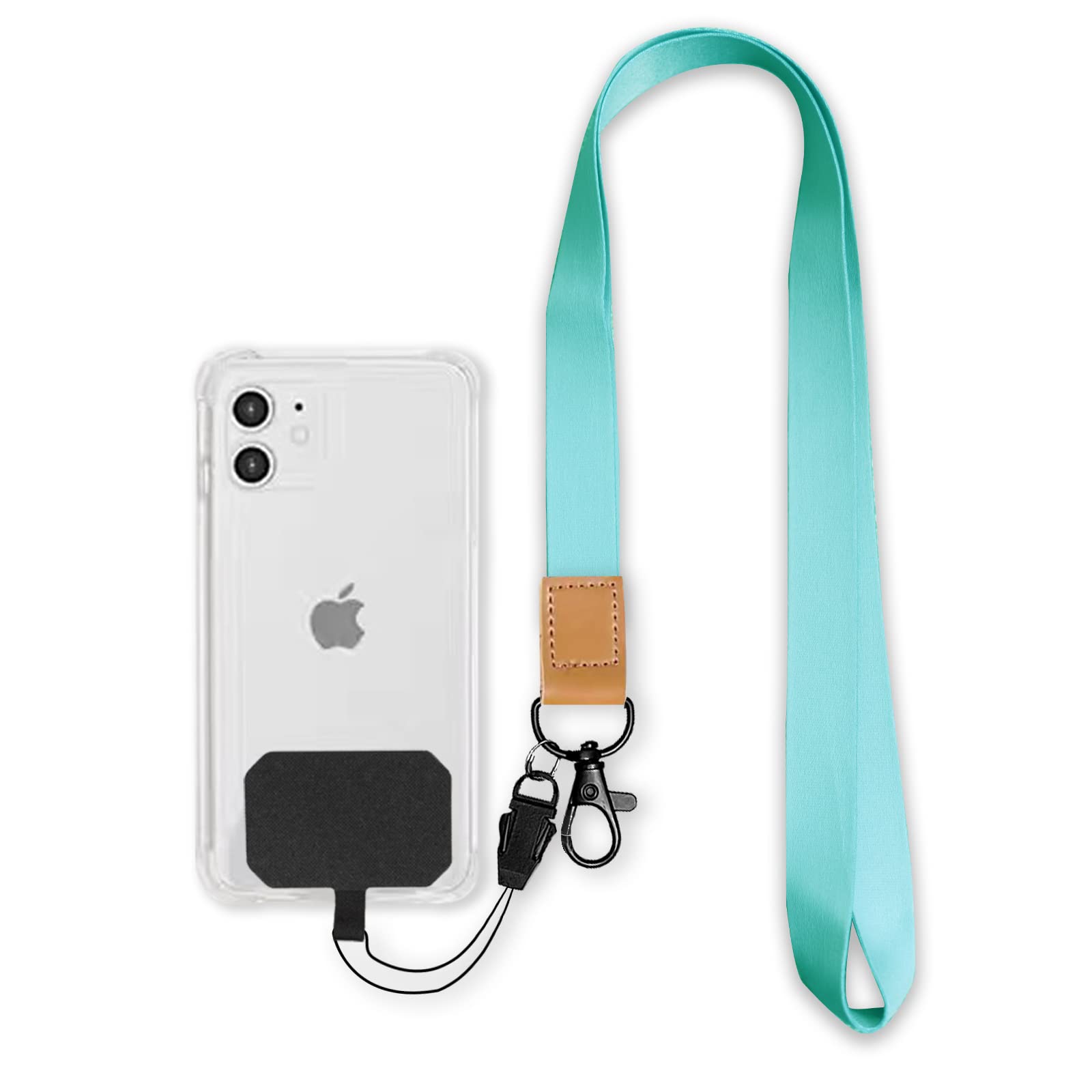 Adjustable Detachable Phone Lanyard (3-Pack) - Universal Neck Strap for iPhone, Samsung & Most Smartphones - Perfect for Work, Travel & Hands-Free Convenience