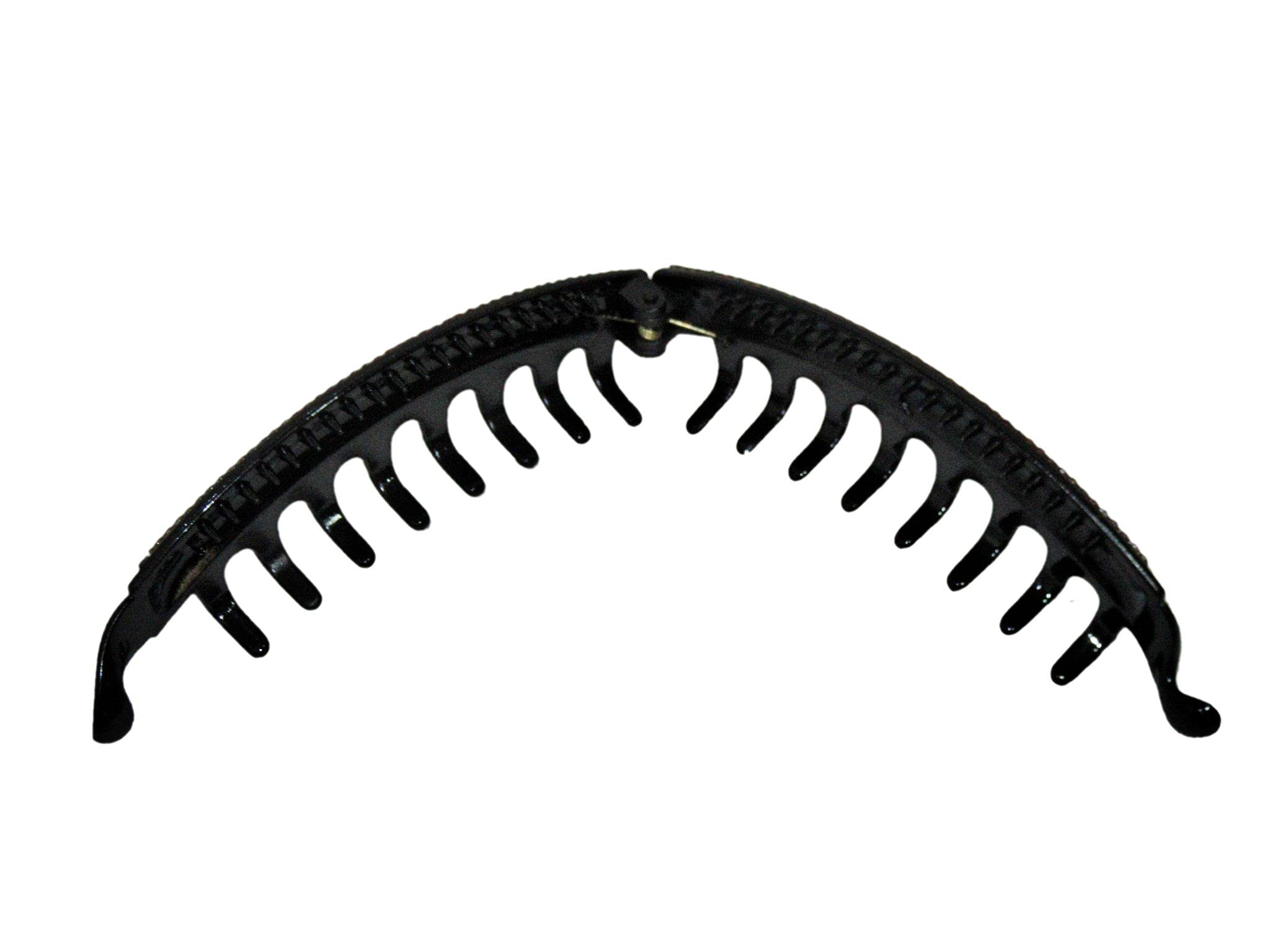 Sparkling Red Rhinestone Banana Hair Clip - Stylish Ponytail Holder for Women | Perfect for Parties, Weddings & Everyday Glam