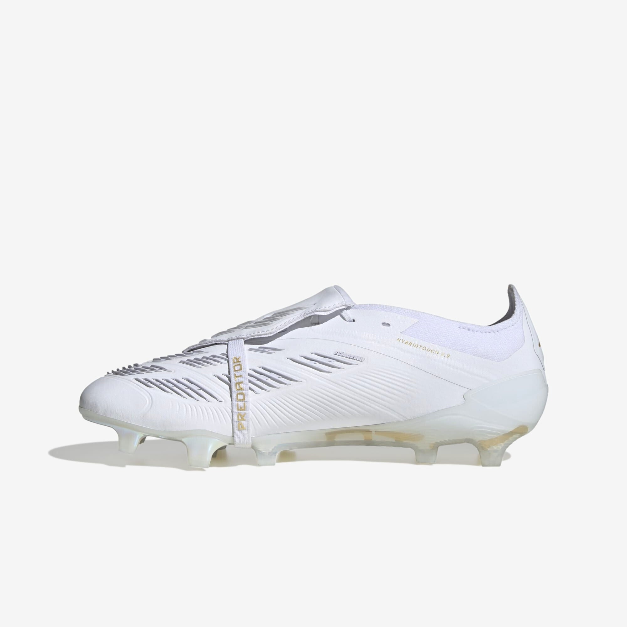 Adidas Predator Elite Fold Over Tongue Soccer Cleats - Lightweight Football Shoes for Men with Enhanced Grip | Perfect for Turf, Grass & Indoor Matches