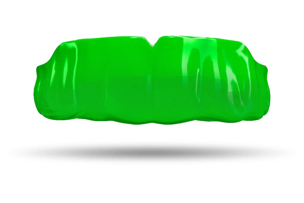 Custom Professional MMA Boxing Muay Thai Mouthguard - Impact Protection, Neon Green - Perfect for Training, Sparring & Competition