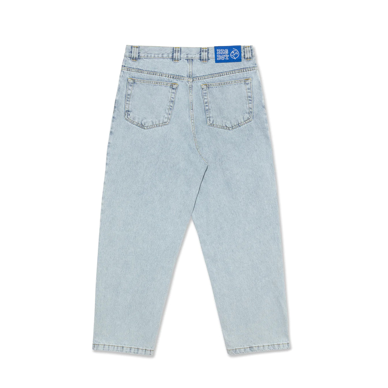 Polar Skate Co. Big Boy Jeans - Light Blue Denim Skateboarding Pants for Men | Durable & Comfortable Streetwear | Perfect for Skateboarding, Casual Wear & Urban Fashion