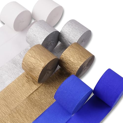Blue Silver White Gold
