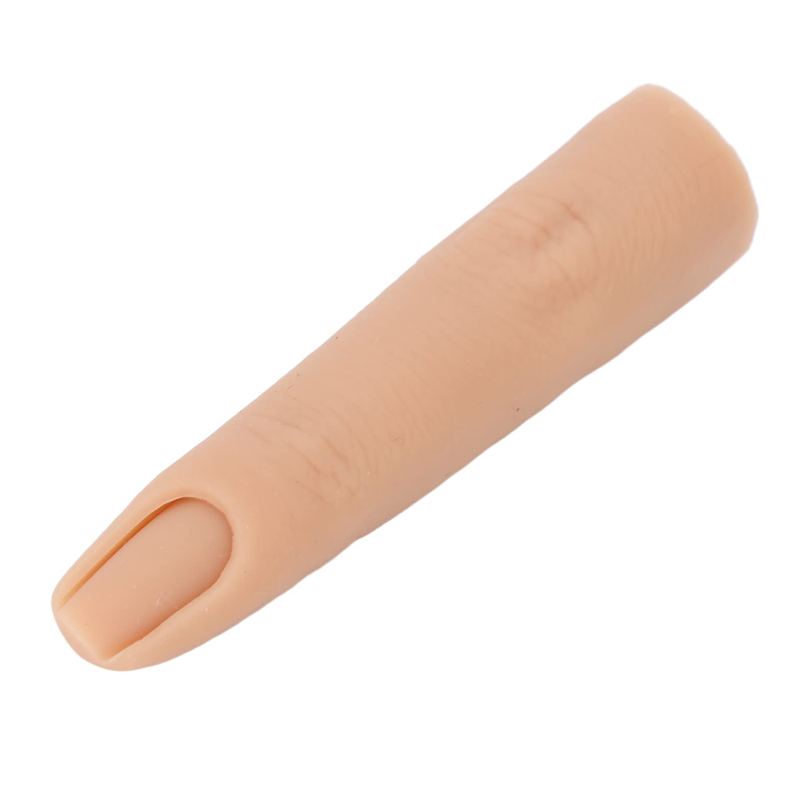Flexible Silicone Nail Practice Finger - Bendable Fake Training Finger for DIY Nail Art, Acupuncture Training & Manicure Practice | Perfect for Nail Students, Beginners & Professionals at Home or Salon