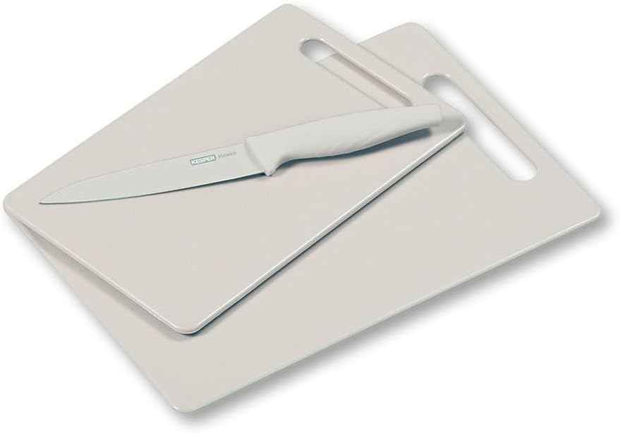Premium Wooden Chopping Board Set with Knife - Non-Slip Cutting Board for Kitchen, Meat, Vegetables & Fruits - Perfect for Home Cooking, Meal Prep & Professional Chefs