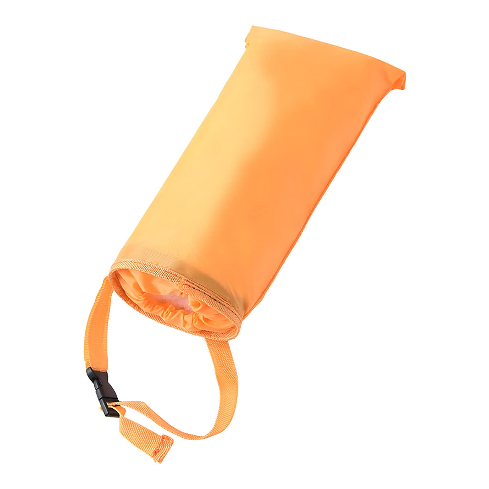 Jolincc Magnetic Car Trash Can - Foldable Waterproof Leakproof Hanging Trash Bag for Automotive Storage | Perfect for Road Trips, Commuting & Keeping Your Vehicle Clean (Orange, One Size)