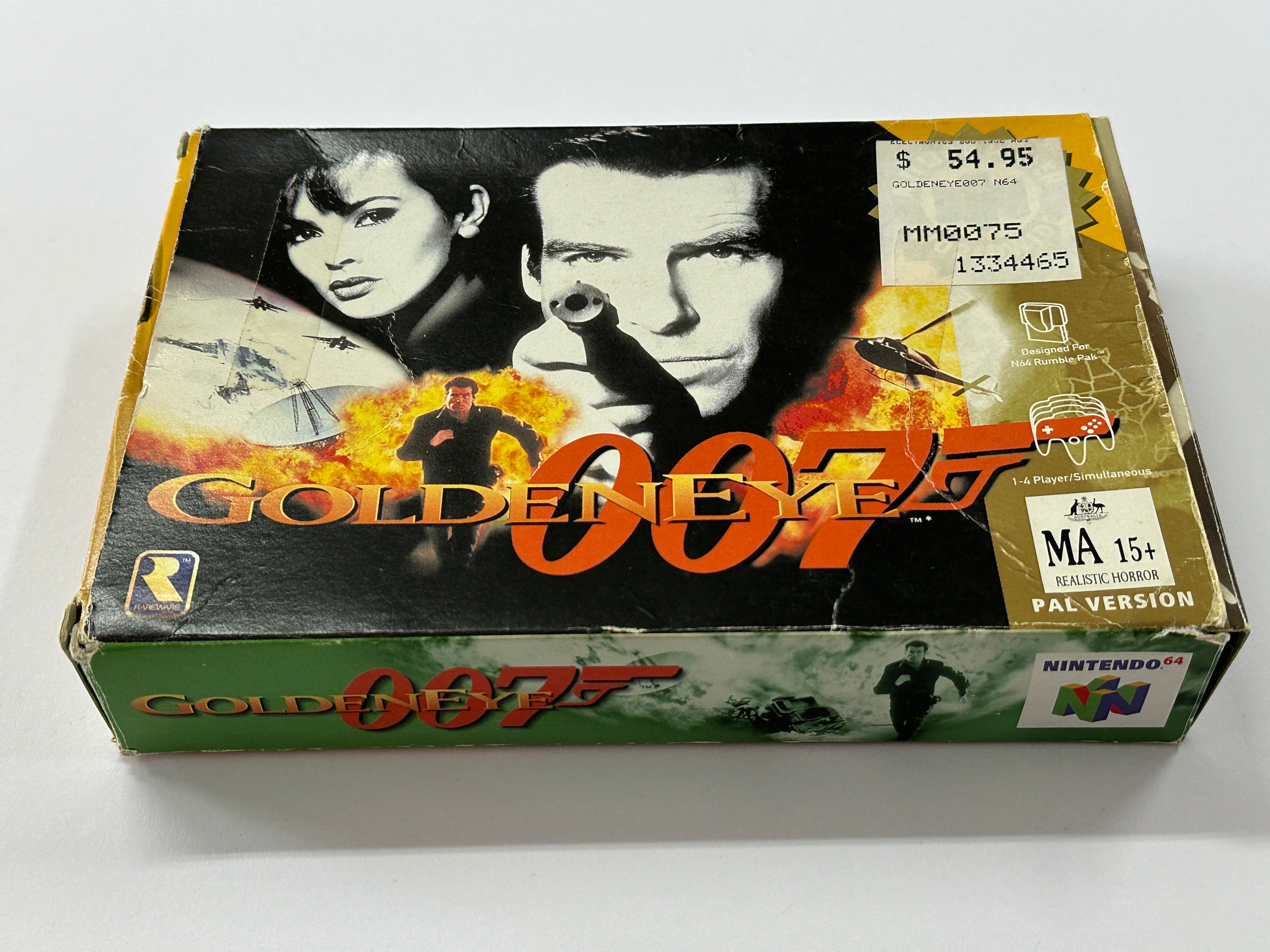 Goldeneye 007 Nintendo 64 Complete In Box - Retro Video Game for N64 Console | Perfect for Collectors & 90s Gaming Nostalgia