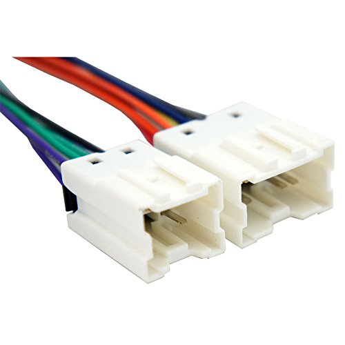 Nissan Maxima 2004-2006 Car Stereo Installation Kit - Harmony Audio HA-40NI10 Antenna Adapter, 95-7404S D-DIN Dash Kit & HA-707550 Wiring Harness | Compatible with Aftermarket Radios | Perfect for DIY Car Audio Upgrades