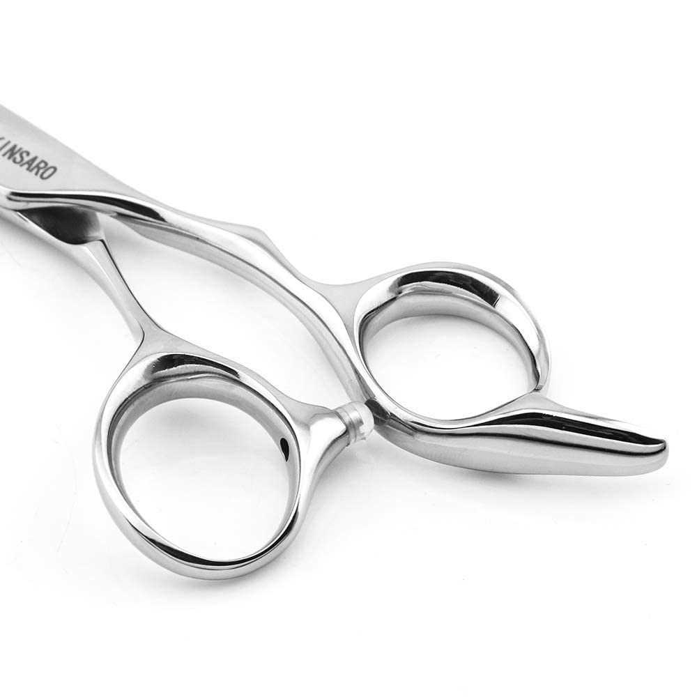 Kinsaro Professional 5.5 Inch Hair Cutting Scissors & 5.75 Inch Hair Thinning Shears - Barber Scissors for Precision Haircuts, Styling & Trimming - Perfect for Salons, Home Use & Professional Hairstylists