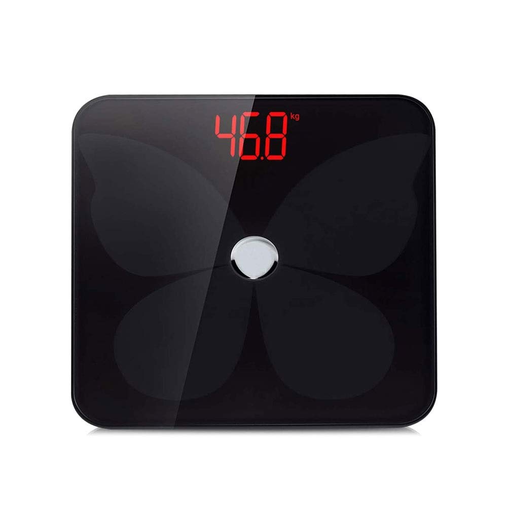 YOUOOK Smart Bluetooth Body Fat Scale - Wireless Digital Bathroom Weight Scale with BMI, Body Composition Analyzer for Weight, Fat, Water, Muscle Mass - Syncs with Smartphone App - Up to 400lbs Capacity - Perfect for Home Gym, Fitness Tracking & Health Monitoring