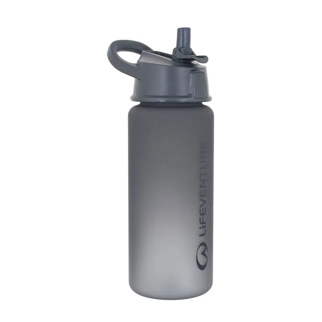 Lifeventure Flip Top Water Bottle 750ml - Leak Proof, BPA Free, Lightweight & Durable for Hiking, Camping, Gym & Outdoor Adventures