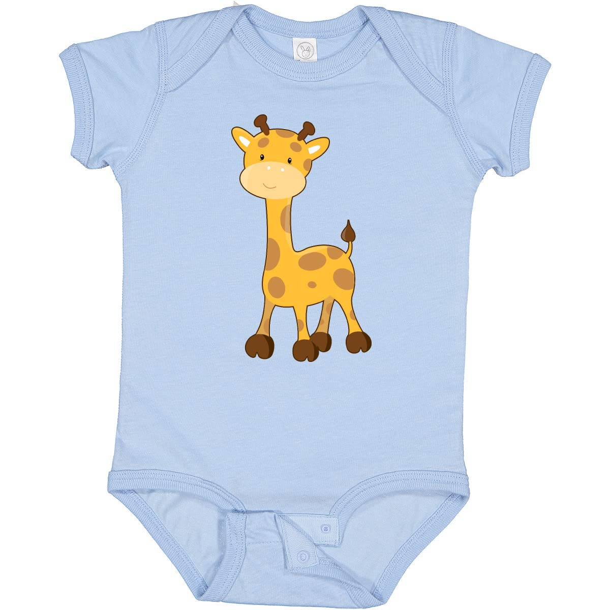Inktastic Adorable Baby Giraffe Onesie - Soft Cotton Infant Bodysuit for Newborns & Toddlers - Perfect for Playtime, Photo Shoots & Everyday Wear
