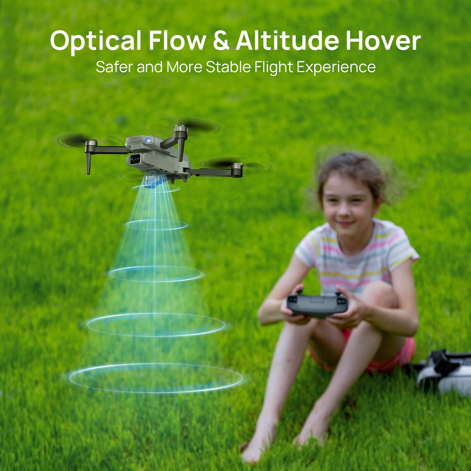 **Ameta S20 Lite 4K UHD FPV Drone with Brushless Motor – Foldable RC Quadcopter for Adults & Kids, 36 Min Flight Time, Altitude Hold, Headless Mode, 360° Flips – Perfect for Aerial Photography, Outdoor Adventures & Gifts for Men & Boys (Under 249g)**