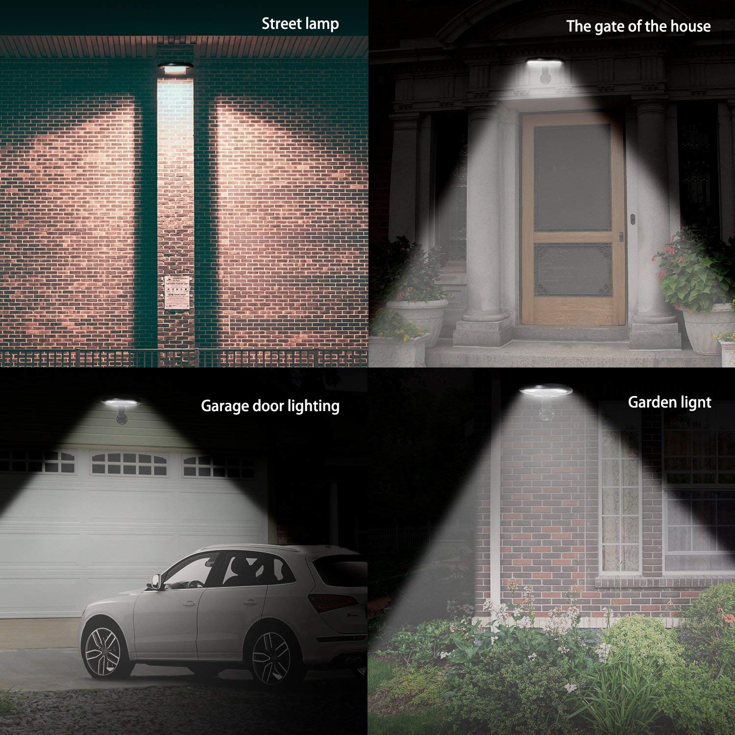 56 LED Solar Security Lights Outdoor - Super Bright Motion Sensor Wall Lights with IP65 Waterproof & Adjustable Angle (0-80°) for Garage, Patio, Garden, Driveway, Yard - Perfect for Nighttime Safety and Landscape Lighting
