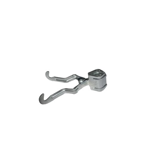 Heavy Duty Clamp Coat Hooks - 4 Pack Stainless Steel Wall Mounted Hooks for Hanging Coats, Hats, Bags & More - Perfect for Entryway, Closet, Bathroom & Garage Organization
