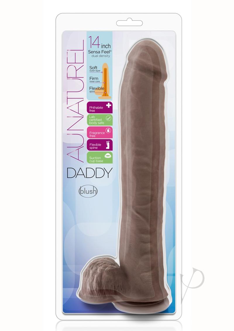 Premium Dual Density Dildo with Realistic Balls - 14 Inch Chocolate Color - Lifelike Sensation for Enhanced Pleasure | Perfect for Couples Play, Solo Exploration & BDSM Scenes