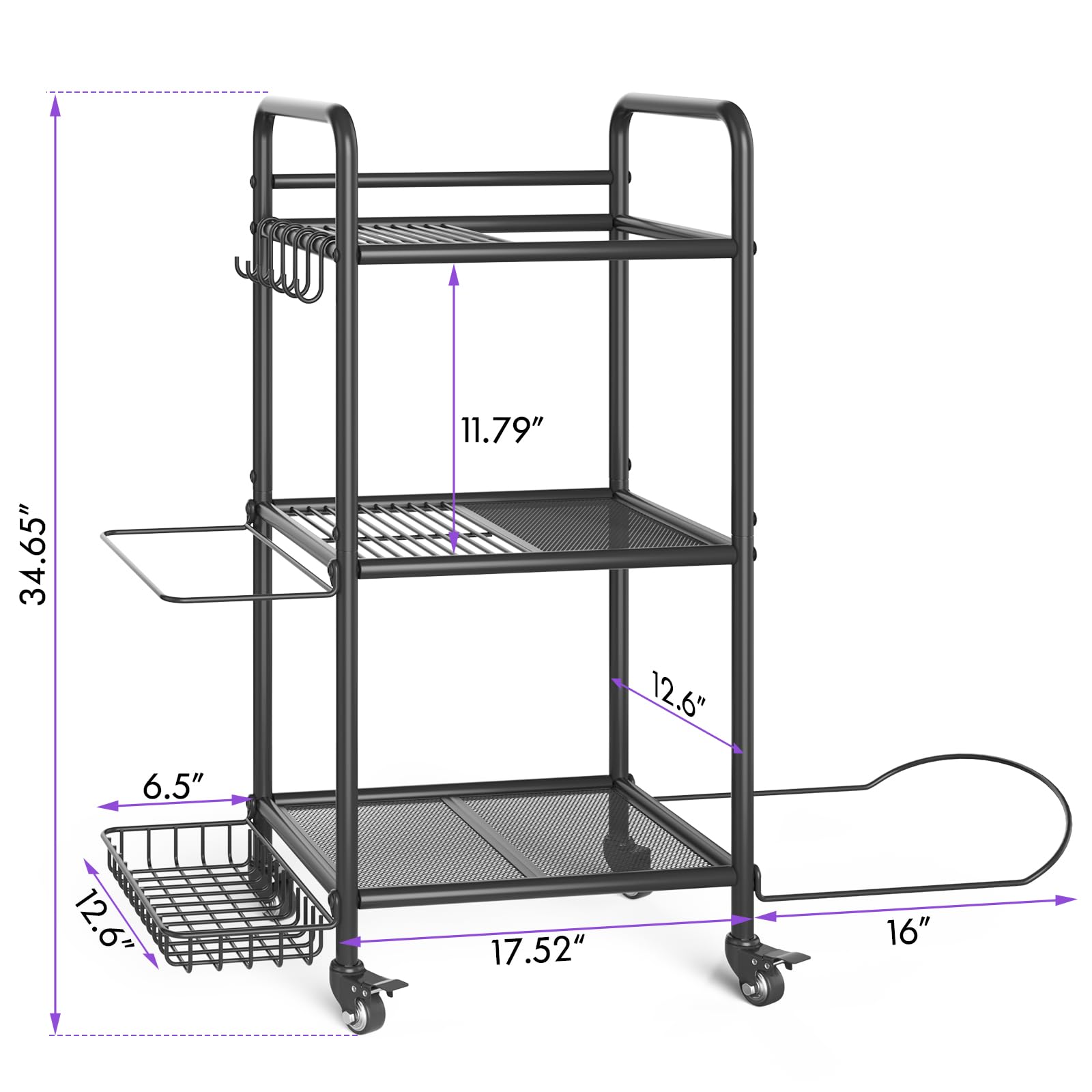 Home Gym Storage Rack - Heavy Duty Exercise Equipment Organizer for Yoga Mats, Dumbbells, Kettlebells & Resistance Bands | Perfect for Yoga Studios, Home Workouts & Garage Gyms - Space Saving Workout Gear Storage Solution