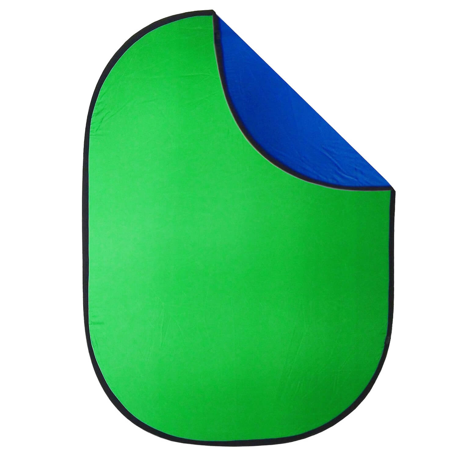 Foldable Double-Sided Photo Backdrop Board (Blue/Green) - Perfect for Product Photography, YouTube Videos, and Home Studio Setups