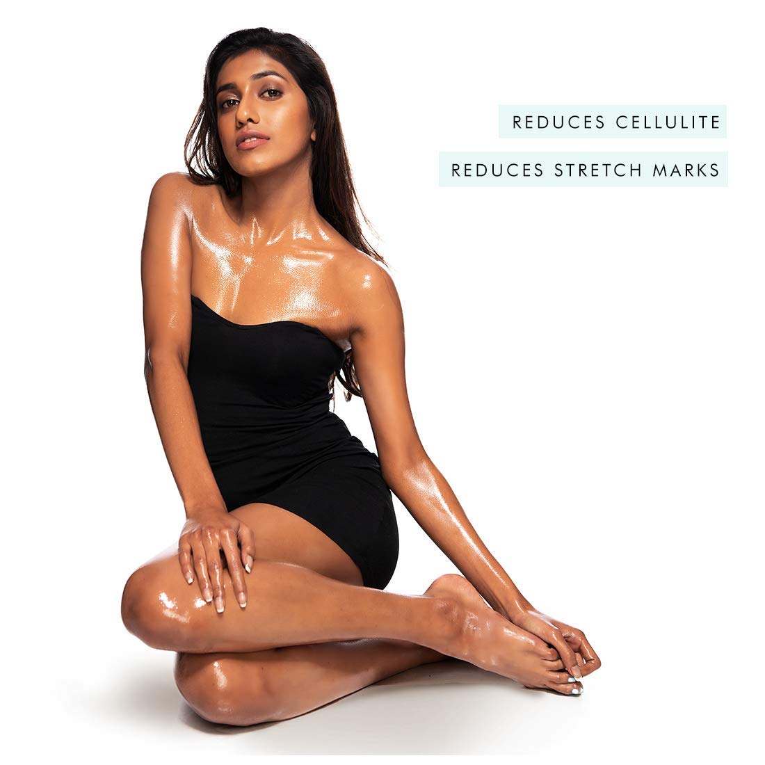 ECONATURE Vanilla Body Oil for Dry Skin - Deep Moisturizing, Non-Sticky, Quick Absorbing Body Oil for Glowing & Nourished Skin (100ml) | Perfect for Daily Hydration, Massage & Spa Treatments