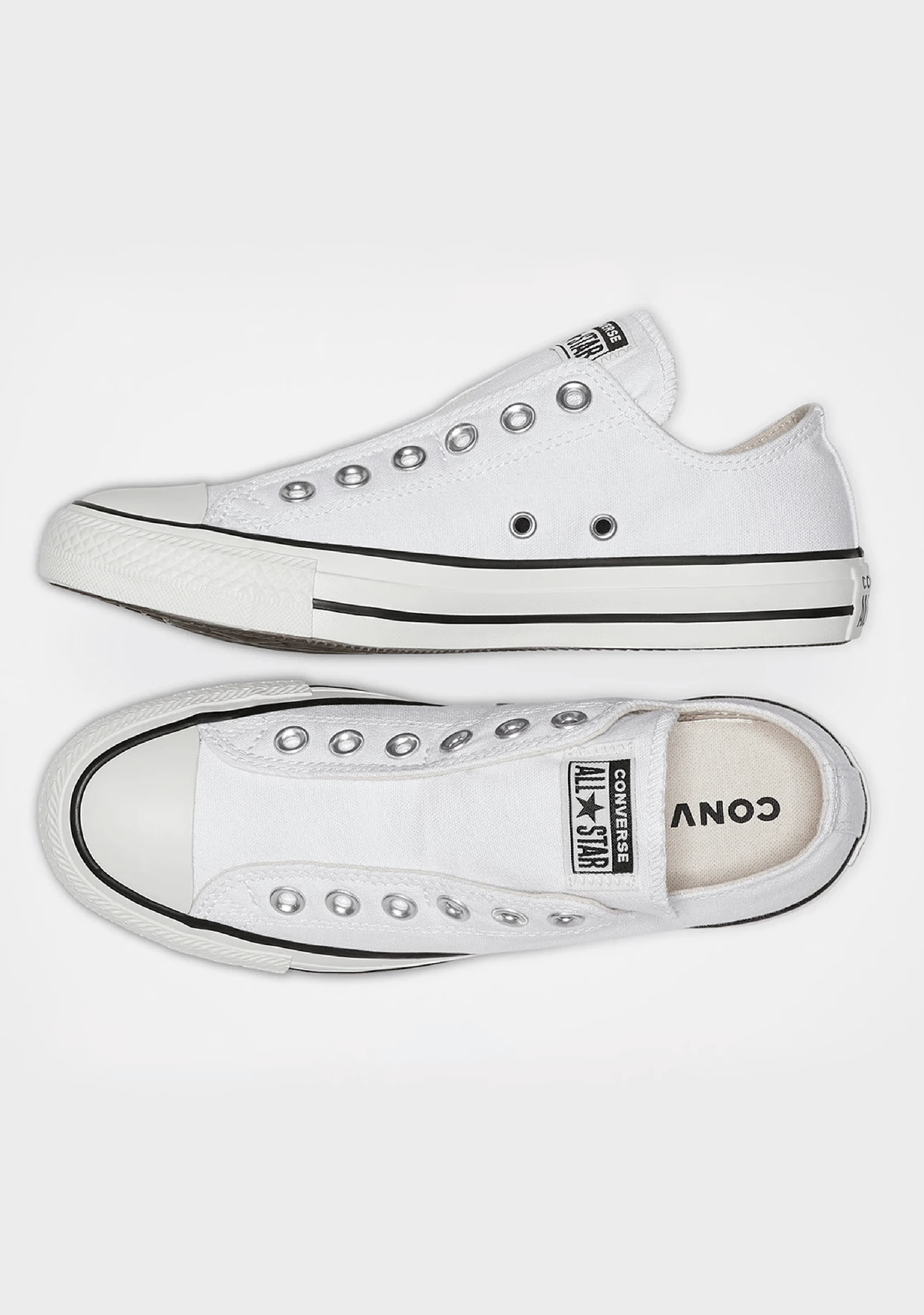 Chuck Taylor All Star Slip On Sneakers - Classic Canvas Slip-On Shoes for Men & Women | Comfortable Casual Walking Shoes for Everyday Wear, Gym, and Street Style