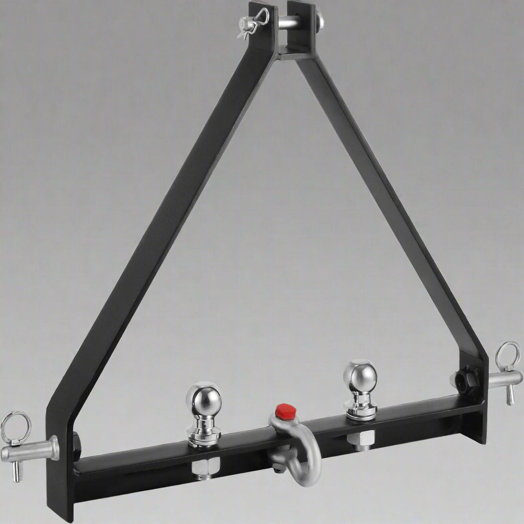 3 Point BX Trailer Hitch Drawbar for Kubota & John Deere Tractors - Heavy Duty Towing Attachment for Farm Equipment & Implements - SKU: 634330